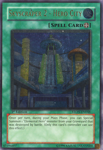 Skyscraper 2 - Hero City [STON-EN048] Ultimate Rare | L.A. Mood Comics and Games