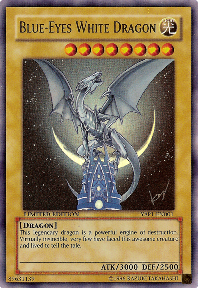 Blue-Eyes White Dragon [YAP1-EN001] Ultra Rare | L.A. Mood Comics and Games