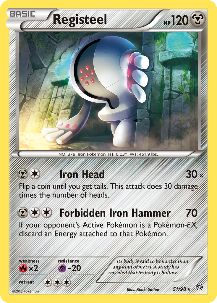 Registeel (51/98) [XY: Ancient Origins] | L.A. Mood Comics and Games