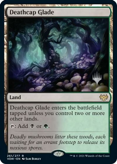 Deathcap Glade (Promo Pack) [Innistrad: Crimson Vow Promos] | L.A. Mood Comics and Games