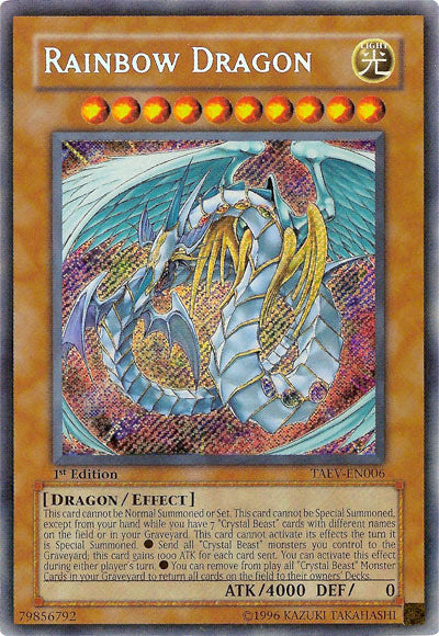 Rainbow Dragon [TAEV-EN006] Secret Rare | L.A. Mood Comics and Games