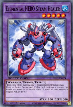Elemental HERO Steam Healer [SGX1-ENA24] Common | L.A. Mood Comics and Games
