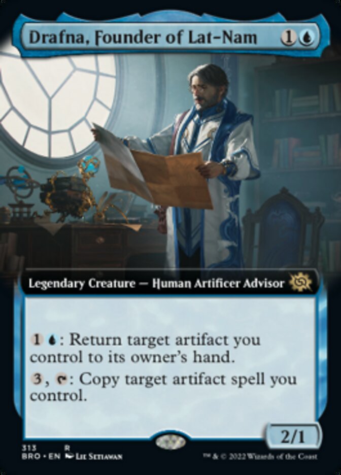 Drafna, Founder of Lat-Nam (Extended Art) [The Brothers' War] | L.A. Mood Comics and Games