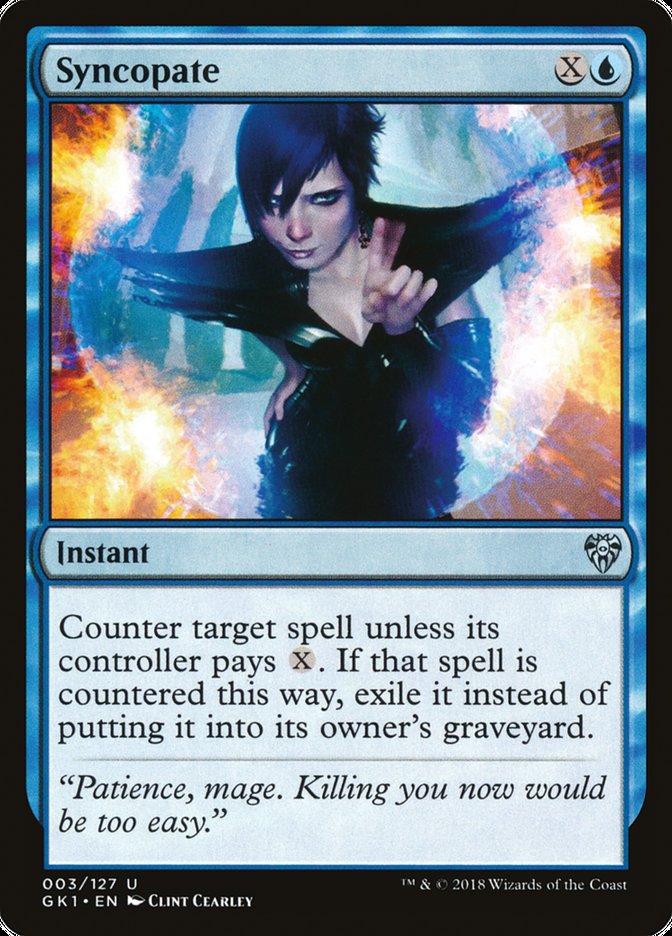 Syncopate [Guilds of Ravnica Guild Kit] | L.A. Mood Comics and Games