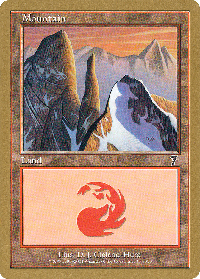 Mountain (jt337) (Jan Tomcani) [World Championship Decks 2001] | L.A. Mood Comics and Games