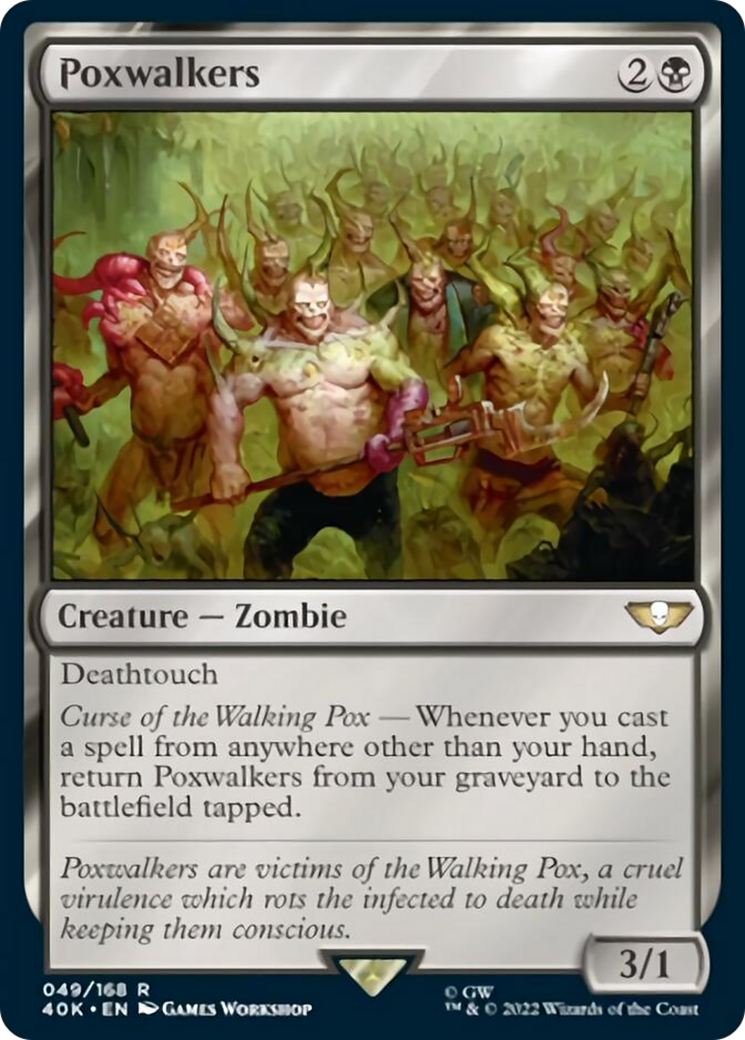 Poxwalkers (Surge Foil) [Warhammer 40,000] | L.A. Mood Comics and Games