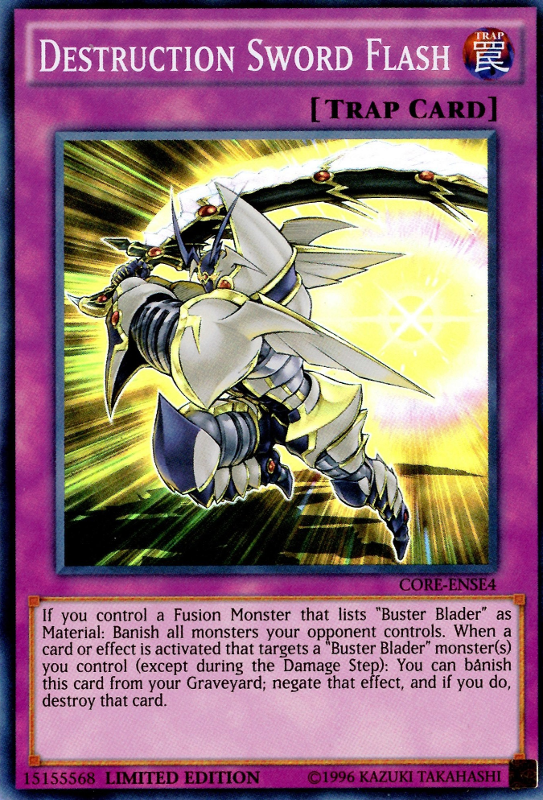 Destruction Sword Flash [CORE-ENSE4] Super Rare | L.A. Mood Comics and Games
