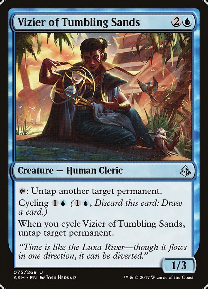 Vizier of Tumbling Sands [Amonkhet] | L.A. Mood Comics and Games