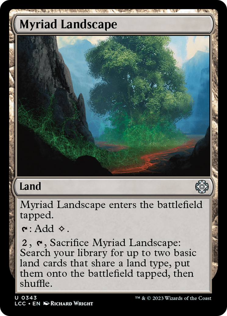 Myriad Landscape [The Lost Caverns of Ixalan Commander] | L.A. Mood Comics and Games