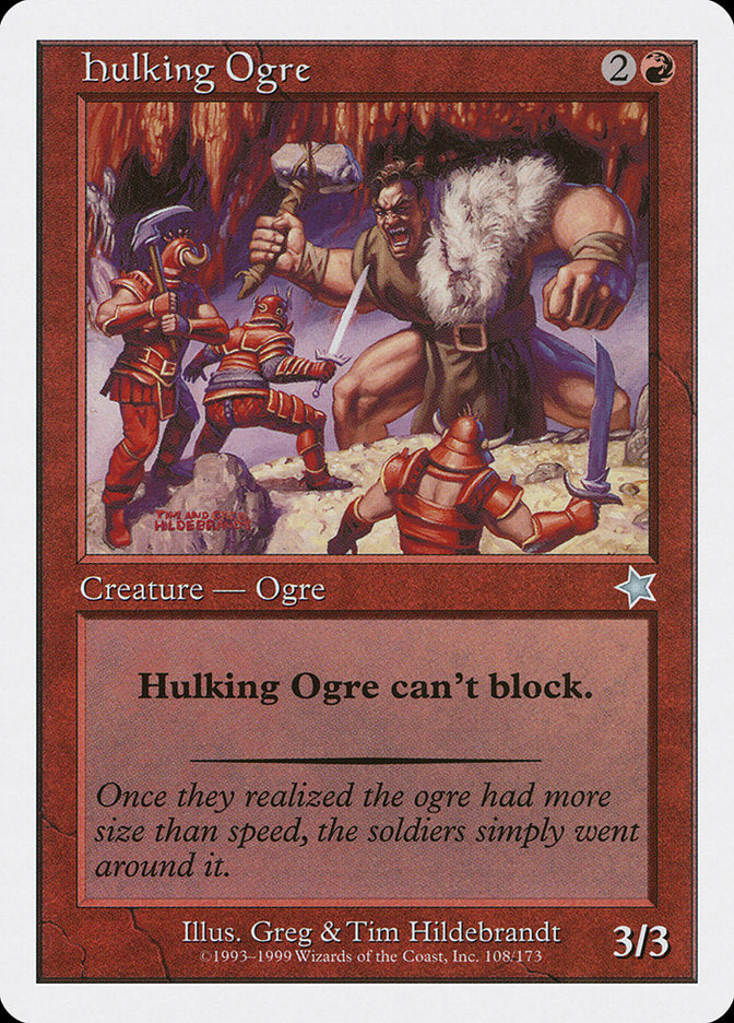 Hulking Ogre [Starter 1999] | L.A. Mood Comics and Games
