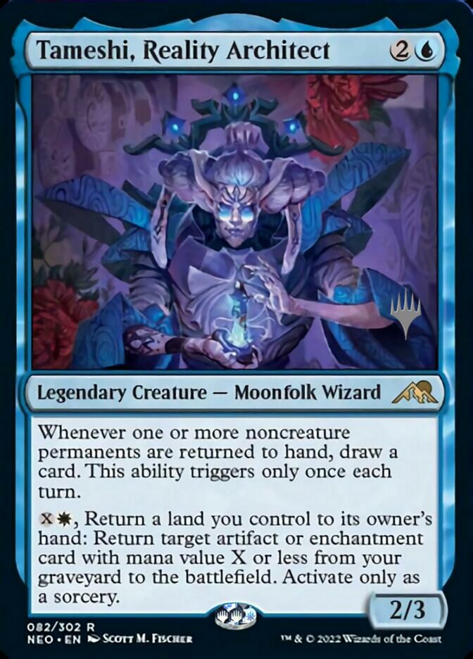 Tameshi, Reality Architect (Promo Pack) [Kamigawa: Neon Dynasty Promos] | L.A. Mood Comics and Games