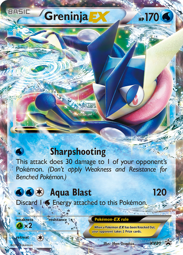 Greninja EX (XY20) [XY: Black Star Promos] | L.A. Mood Comics and Games