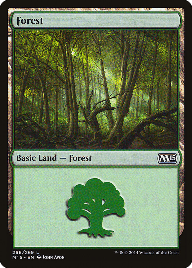 Forest (266) [Magic 2015] | L.A. Mood Comics and Games