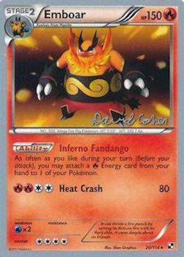 Emboar (20/114) (Twinboar - David Cohen) [World Championships 2011] | L.A. Mood Comics and Games