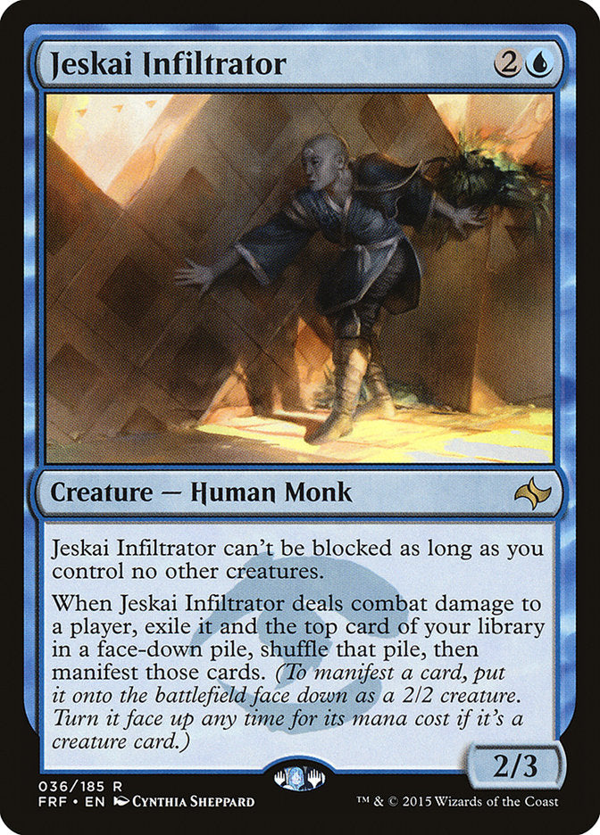 Jeskai Infiltrator [Fate Reforged] | L.A. Mood Comics and Games