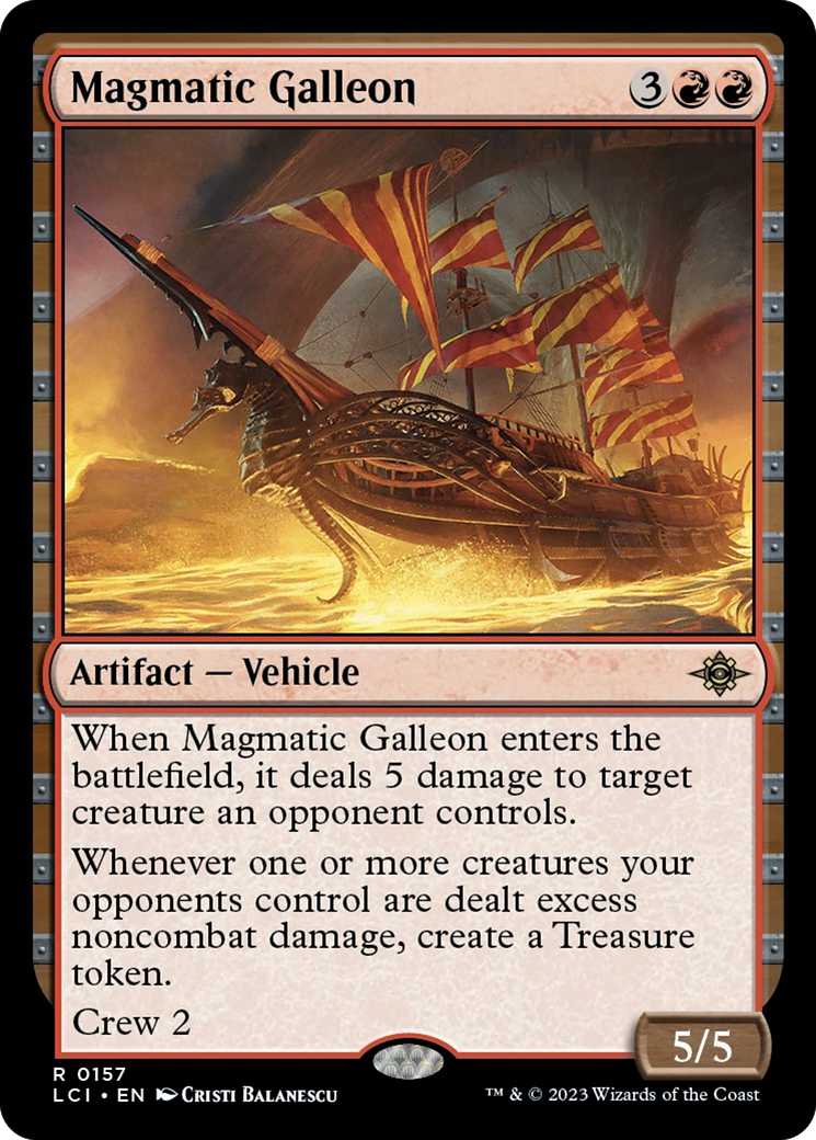 Magmatic Galleon [The Lost Caverns of Ixalan] | L.A. Mood Comics and Games