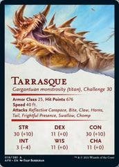 Tarrasque Art Card [Dungeons & Dragons: Adventures in the Forgotten Realms Art Series] | L.A. Mood Comics and Games
