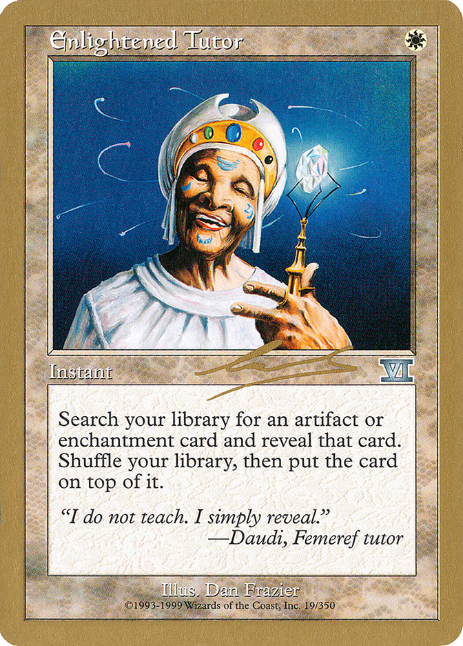 Enlightened Tutor (Nicolas Labarre) [World Championship Decks 2000] | L.A. Mood Comics and Games