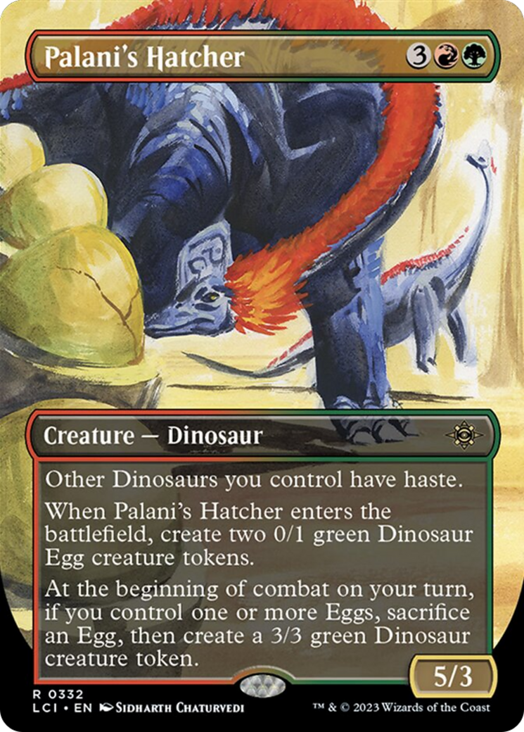 Palani's Hatcher (Borderless) [The Lost Caverns of Ixalan] | L.A. Mood Comics and Games