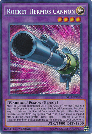 Rocket Hermos Cannon [DRL2-EN010] Secret Rare | L.A. Mood Comics and Games