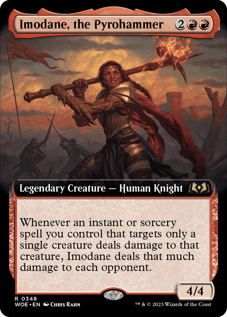 Imodane, the Pyrohammer (Extended Art) [Wilds of Eldraine] | L.A. Mood Comics and Games