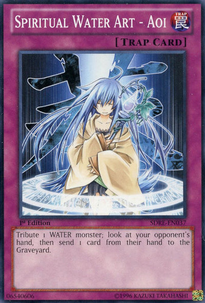 Spiritual Water Art - Aoi [SDRE-EN037] Common | L.A. Mood Comics and Games
