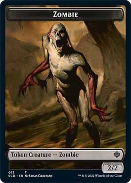 Ogre // Zombie Double-Sided Token [Starter Commander Decks] | L.A. Mood Comics and Games