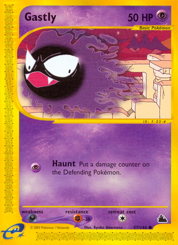 Gastly (57/144) [Skyridge] | L.A. Mood Comics and Games