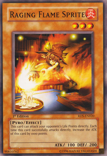 Raging Flame Sprite [RDS-EN020] Common | L.A. Mood Comics and Games