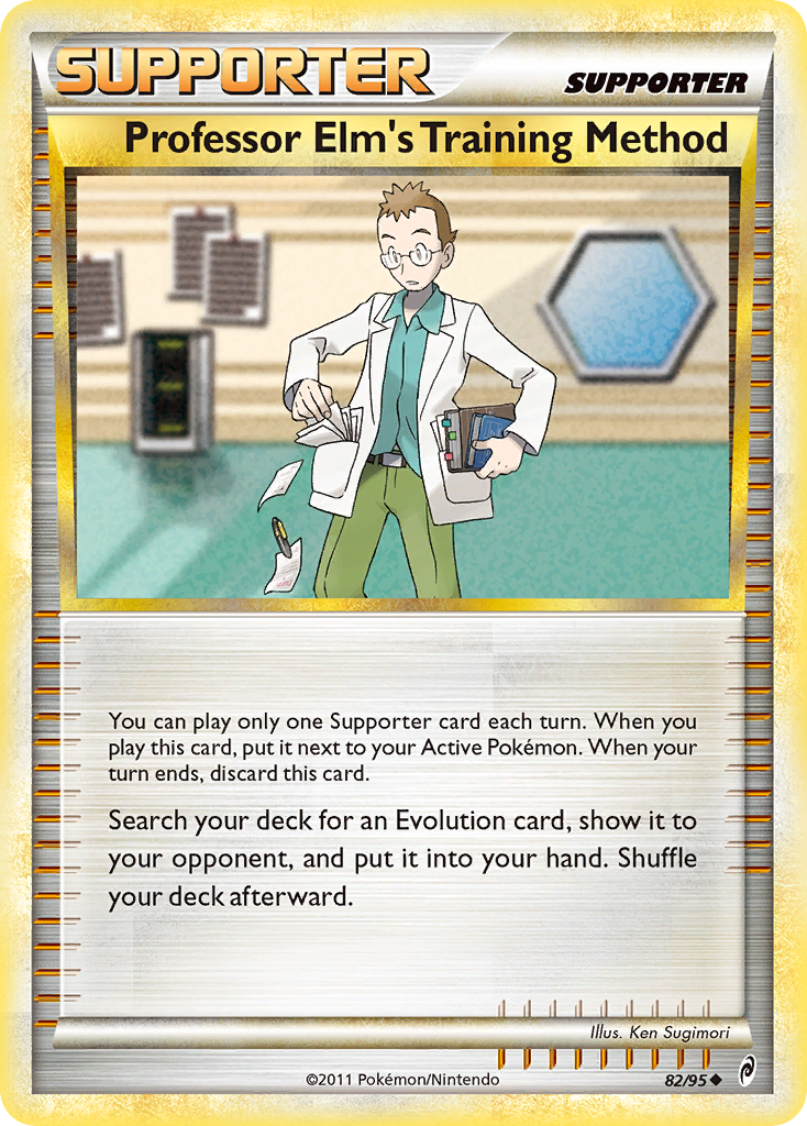 Professor Elm's Training Method (82/95) [HeartGold & SoulSilver: Call of Legends] | L.A. Mood Comics and Games