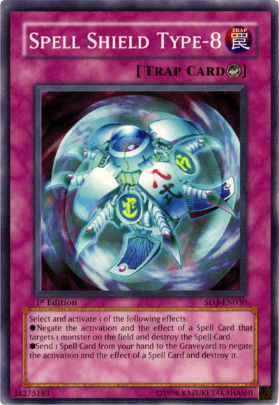 Spell Shield Type-8 [SD3-EN030] Common | L.A. Mood Comics and Games