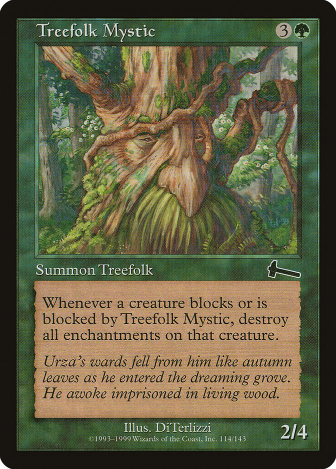 Treefolk Mystic [Urza's Legacy] | L.A. Mood Comics and Games