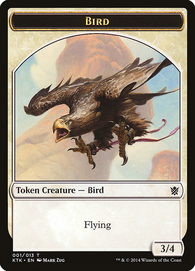 Bird Token [Khans of Tarkir Tokens] | L.A. Mood Comics and Games