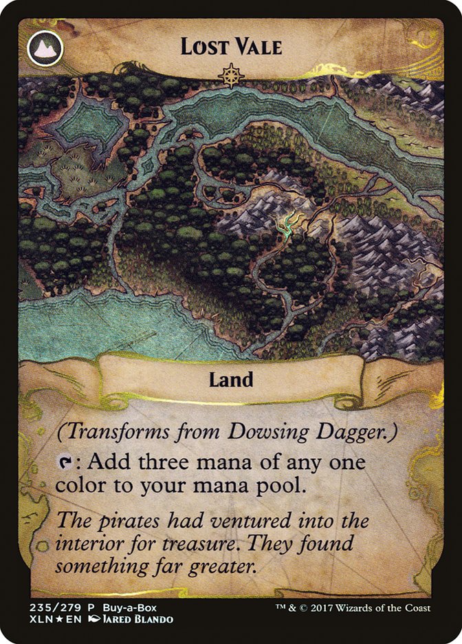 Dowsing Dagger // Lost Vale (Buy-A-Box) [Ixalan Treasure Chest] | L.A. Mood Comics and Games
