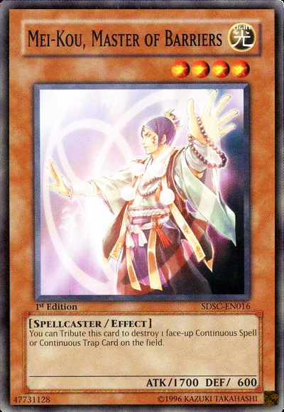 Mei-Kou, Master of Barriers [SDSC-EN016] Common | L.A. Mood Comics and Games