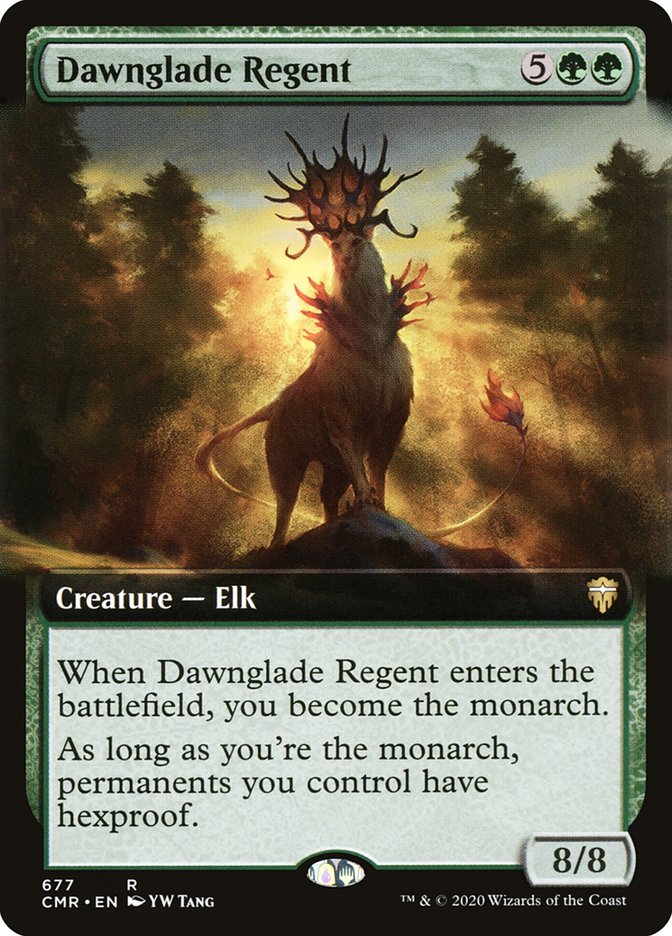 Dawnglade Regent (Extended Art) [Commander Legends] | L.A. Mood Comics and Games