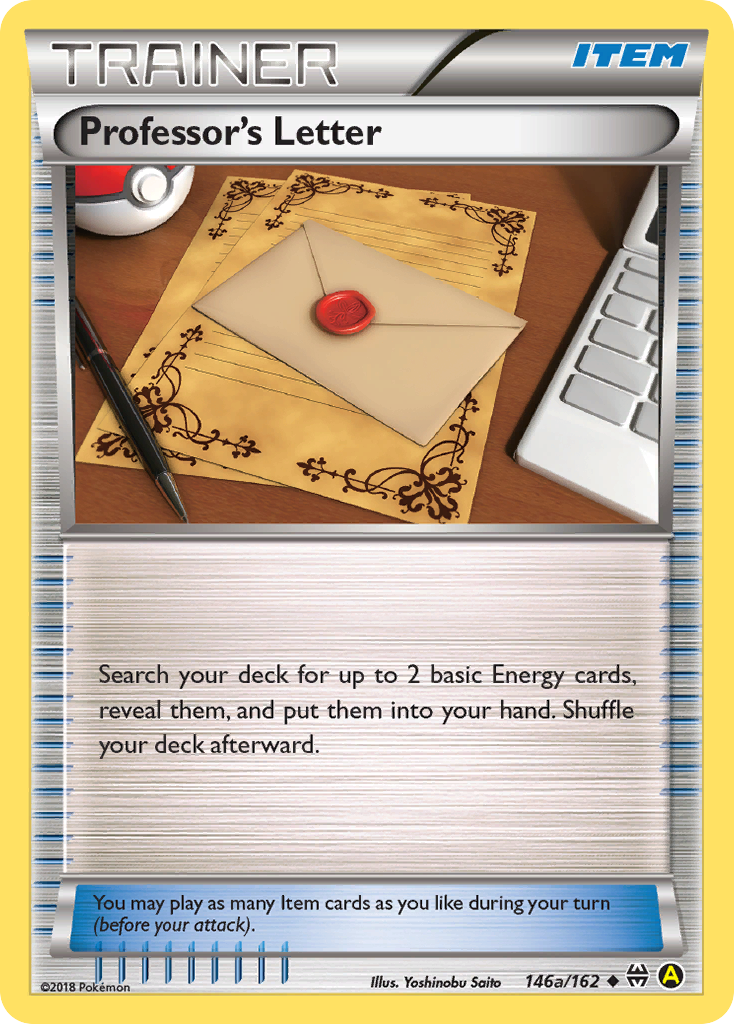 Professor's Letter (146a/162) [Alternate Art Promos] | L.A. Mood Comics and Games