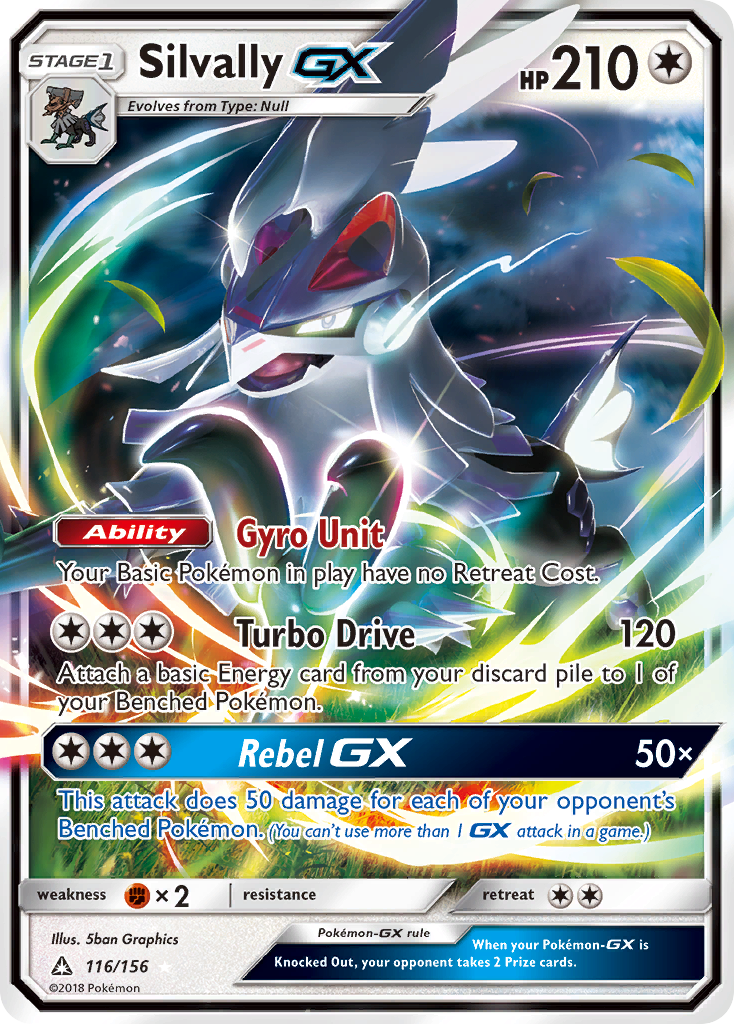 Silvally GX (116/156) [Sun & Moon: Ultra Prism] | L.A. Mood Comics and Games