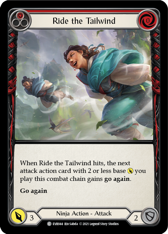 Ride the Tailwind (Red) [EVR044] (Everfest)  1st Edition Normal | L.A. Mood Comics and Games