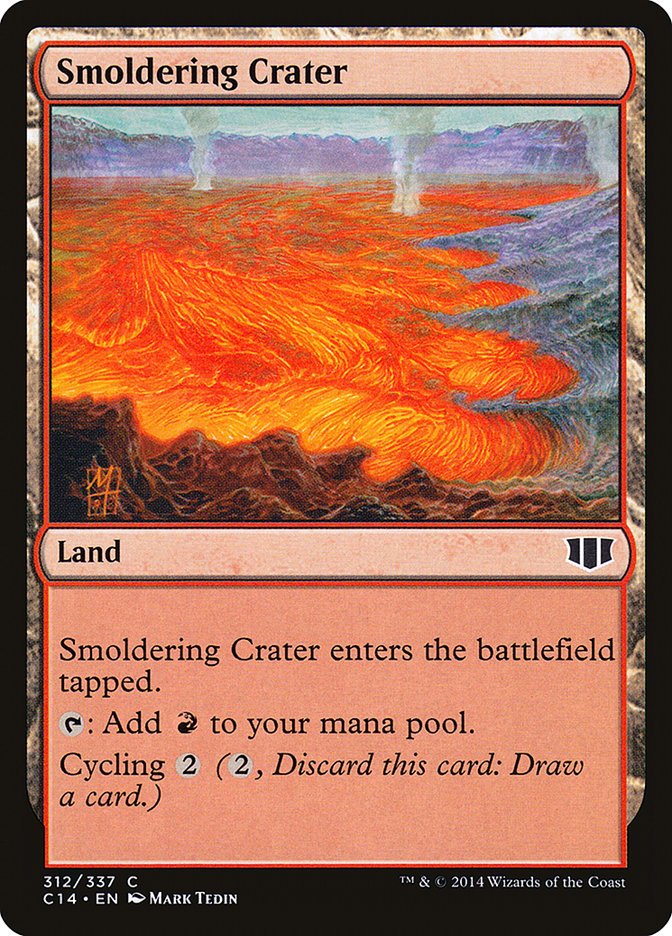 Smoldering Crater [Commander 2014] | L.A. Mood Comics and Games