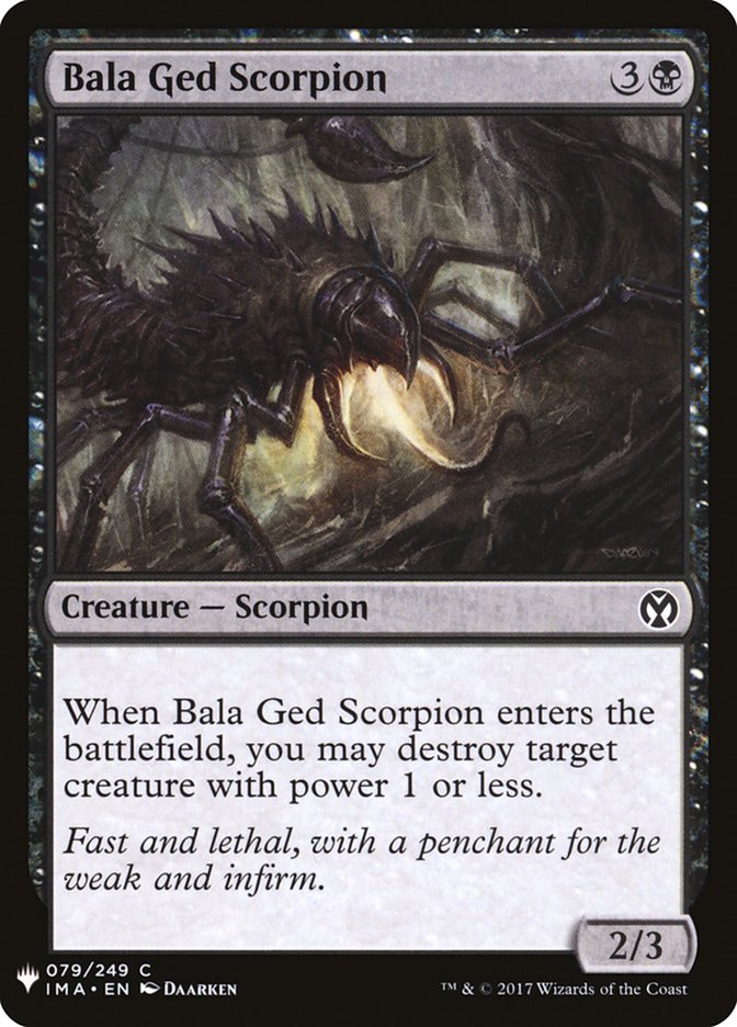 Bala Ged Scorpion [Mystery Booster] | L.A. Mood Comics and Games