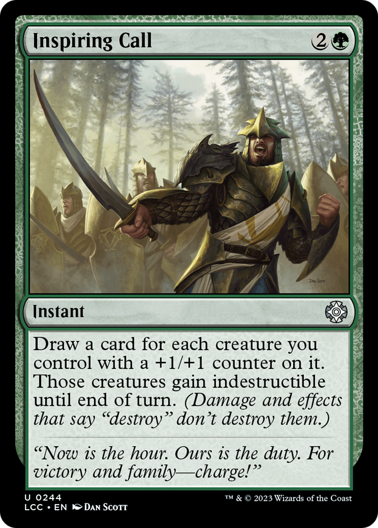 Inspiring Call [The Lost Caverns of Ixalan Commander] | L.A. Mood Comics and Games