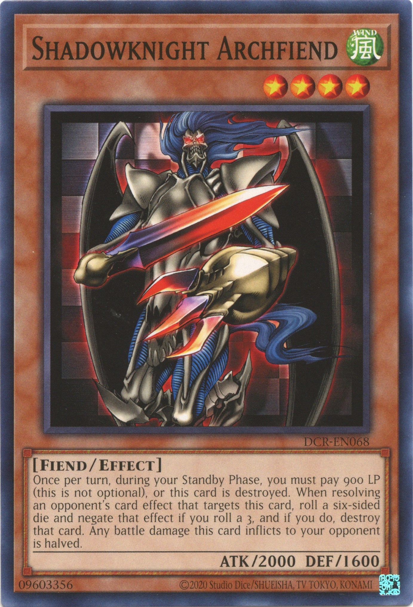 Shadowknight Archfiend (25th Anniversary) [DCR-EN068] Common | L.A. Mood Comics and Games