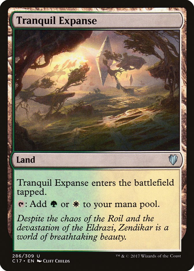 Tranquil Expanse [Commander 2017] | L.A. Mood Comics and Games