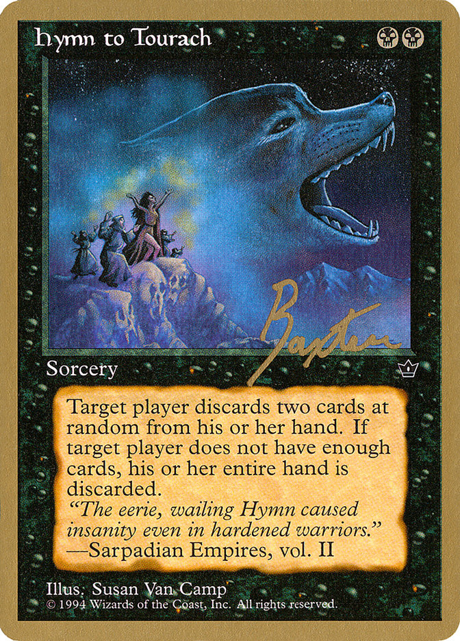 Hymn to Tourach (Wolf) (George Baxter) [Pro Tour Collector Set] | L.A. Mood Comics and Games