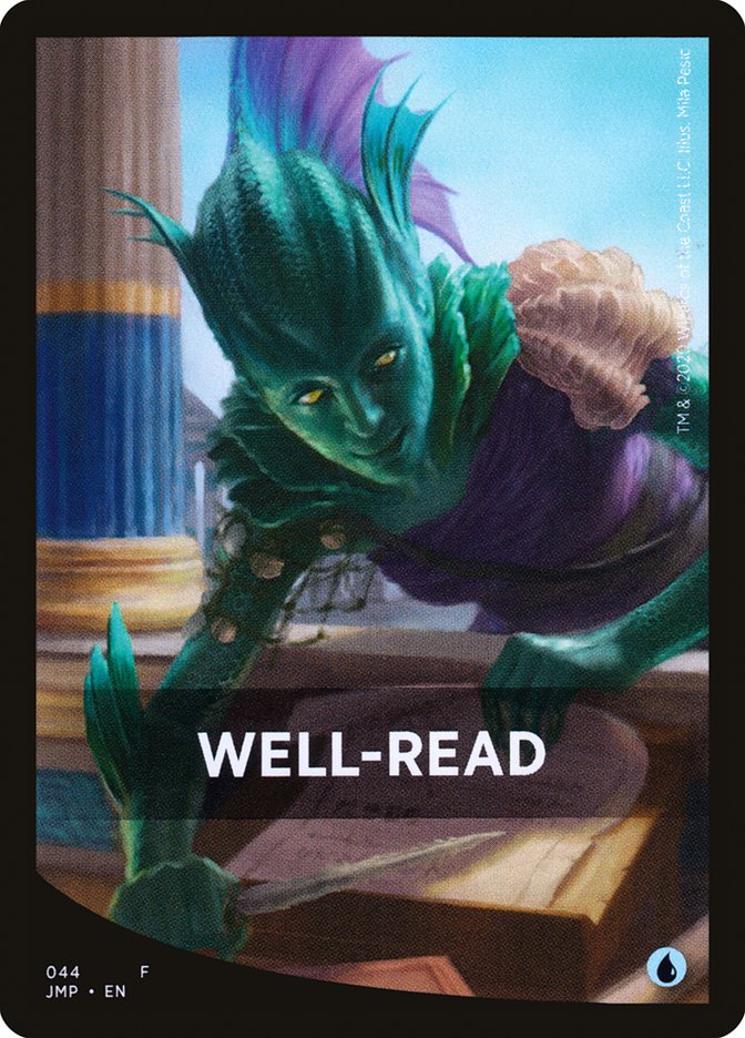 Well-Read [Jumpstart Front Cards] | L.A. Mood Comics and Games