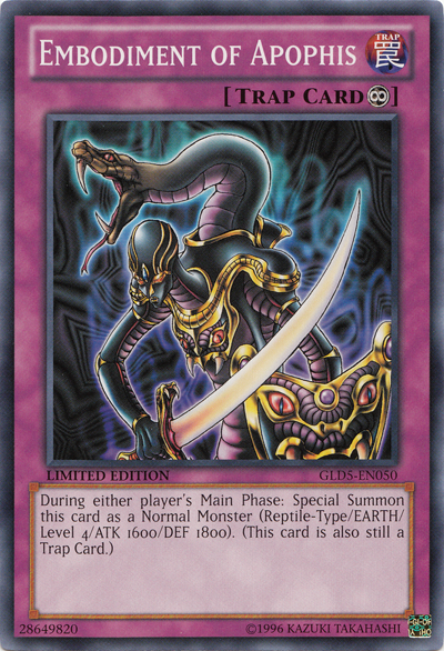 Embodiment of Apophis [GLD5-EN050] Common | L.A. Mood Comics and Games