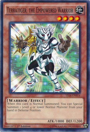 Terratiger, the Empowered Warrior [YS14-EN014] Common | L.A. Mood Comics and Games