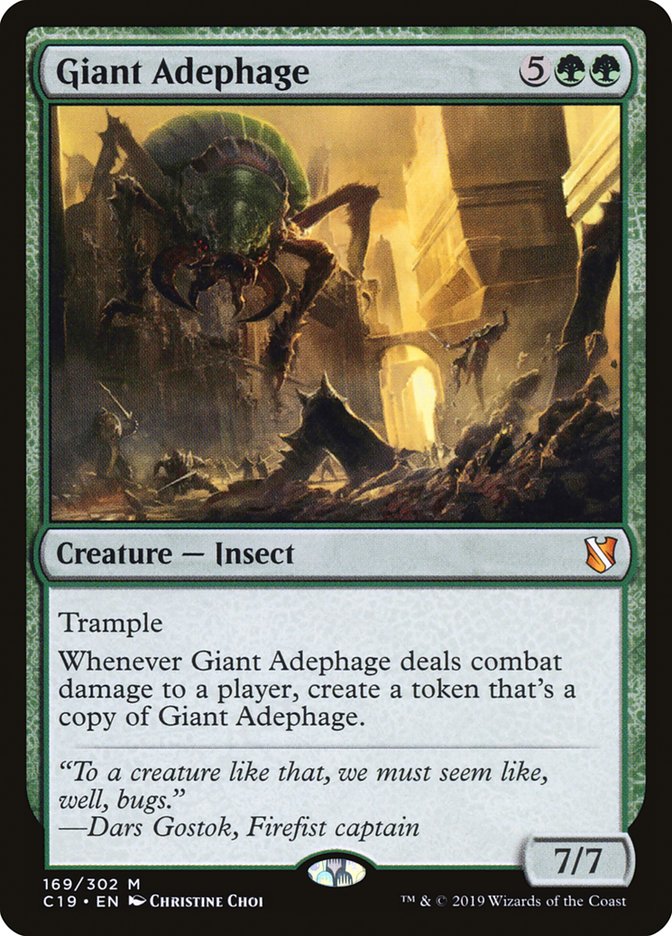 Giant Adephage [Commander 2019] | L.A. Mood Comics and Games