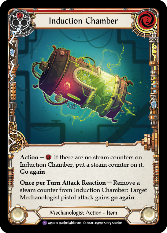 Induction Chamber [U-ARC010] (Arcane Rising Unlimited)  Unlimited Rainbow Foil | L.A. Mood Comics and Games